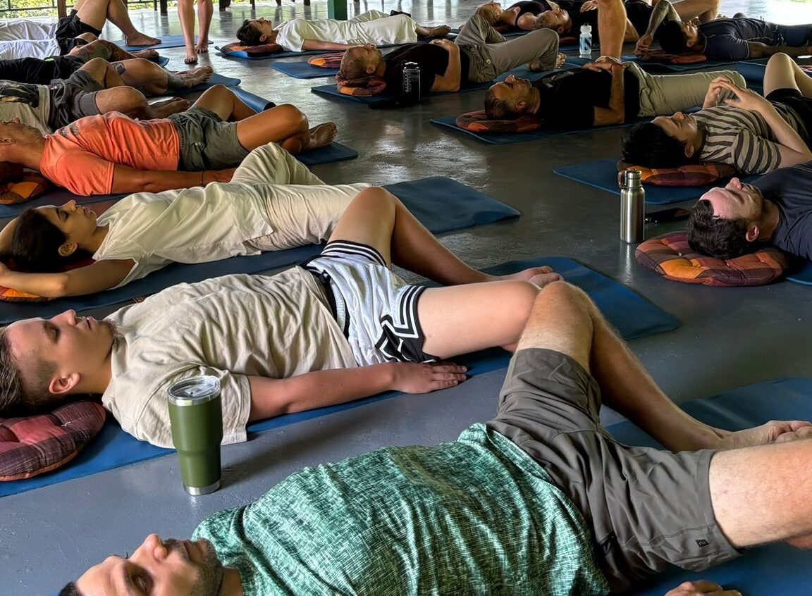 A gentle session of tension and trauma releasing exercises