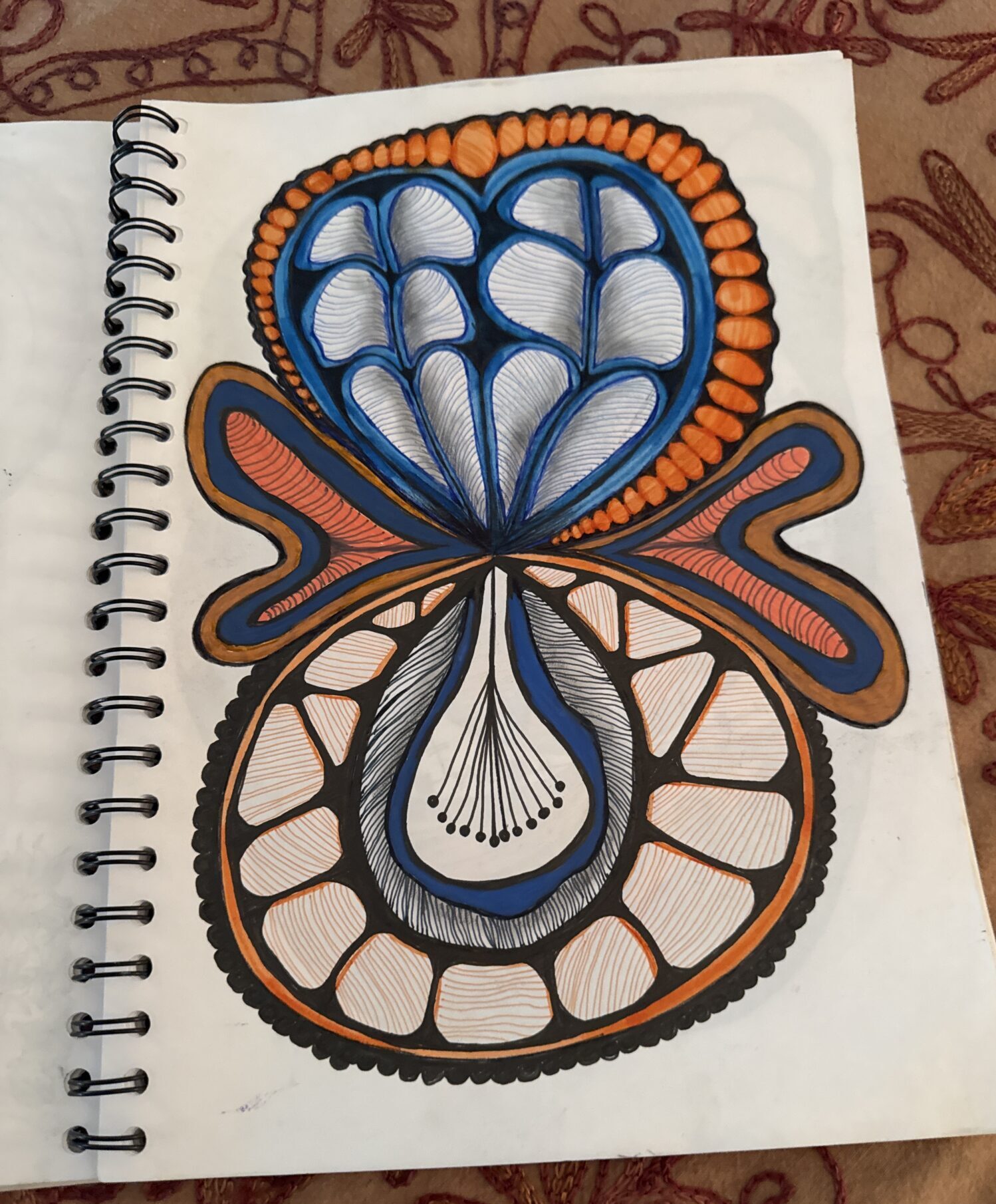 Expressive art and painting materials for creative therapy